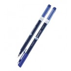 Ручка гелевая TUKZAR синяя игольч. нак., трехгранный корпус, рез. держатель