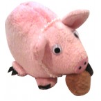 Сувенир Свинка с бусами вибро