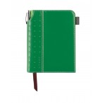 Записная книжка А6 Cross Journal Signature зеленая, линия, мини-ручка, 125л.