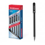 Ручка гелевая ERICH KRAUSE G-Soft черная, 0,25мм.