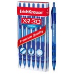 Ручка шариковая ERICH KRAUSE XR-30 автоматическая синяя , 0,7мм.