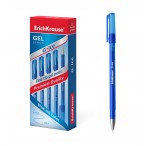 Ручка гелевая ERICH KRAUSE G-Ice синяя, 0,4мм.