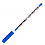 Ручка шариковая Schneider Tops 505 M синяя, прозрачный корпус, 0,5мм.