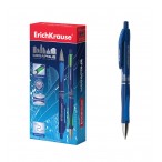 Ручка шариковая ERICH KRAUSE Megapolis Concept синяя, автоматическая , 0,7мм.