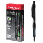 Ручка шариковая ERICH KRAUSE Megapolis Concept чёрная, автоматическая, 0,7мм.