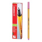 Ручка капиллярная STABILO Point 88 светло-розовая