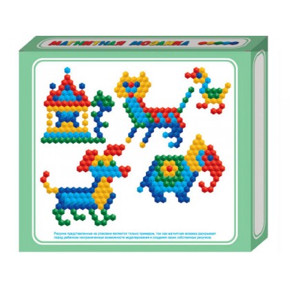 Мозаика 10 Королевство магнитная, шестигранная, d20, 5 цв., 100 эл.