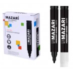 Маркер Mazari Centro черный, перманентный, пулевидный пиш.узел 2 мм.