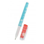 Ручка шариковая Bruno Visconti Ромашки синяя, 0,7мм.