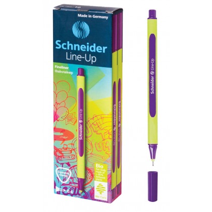 Ручка капиллярная Schneider  Line-Up 0,4 мм ярко-фиолетовый
