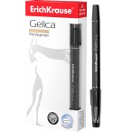 Ручка гелевая ERICH KRAUSE Gelica черная, 0,5мм