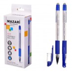 Ручка шариковая Mazari Edit синяя, со стираем. чернилами, 0,7мм., пулев.пиш.узел, с резин. грипом