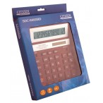 Калькулятор CITIZEN SDC-888 XRD, 12 разряд., красный, 203*160*31 мм, европодвес