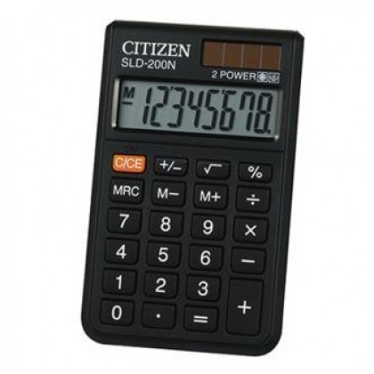 Калькулятор CITIZEN SLD-200NR, 8 разряд., 98*60*10 мм