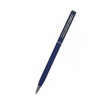 Ручка шариковая Bruno Visconti Palermo синяя, 0.7мм., автомат., темно-синий мет. корпус
