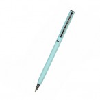 Ручка шариковая Bruno Visconti Palermo синяя, 0.7мм., автомат., нежно голубой мет. корпус