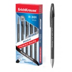 Ручка гелевая ErichKrause R-301 Magic Gel черная, 0,5мм., сo стираемыми чернилами