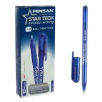 Ручка шариковая Pensan Star Tech синяя, 1мм., линия письма 0,8 мм