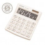 Калькулятор CITIZEN SDC-810NRWHE, 10 разряд., белый, дв.питан.,127*105*21 мм, европодвес