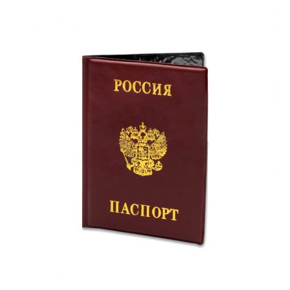 Обложка д/паспорта Миленд Россия красная