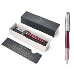 Ручка--роллер PARKER Urban Premium Dark Purple CT  F, черные чернила, подар.кор