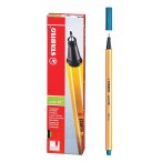 Ручка капиллярная STABILO Point 88 ультрамарин ,европодвес, 0,4мм.