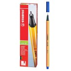 Ручка капиллярная STABILO Point 88 синяя, 0,4мм.
