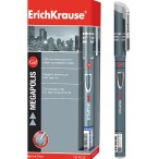 Ручка гелевая ERICH KRAUSE Megapolis gel чёрная , 0,5мм.