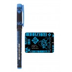 Ручка шариковая Bruno Visconti FreshWrite.Биологическая опасность синяя, 0,7мм., пласт/ soft touch