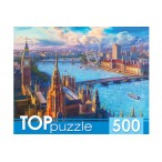 Пазлы 500 эл. Рыжий Кот Лондонский пейзаж размер картинки 48,5x34,5 см