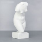 Гипсовая фигура Мастерская Экорше Торс Афродиты (Венеры) полый, 18*18*42 см.