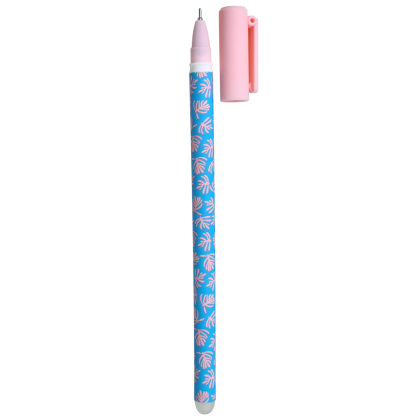 Ручка гелевая Be Smart Fyr-Fyr.Голубой синяя, 0,5мм., со стираемыми чернилами