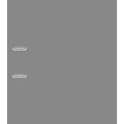 Папка-регистратор 70мм ХАТБЕР Premium NewTone Pastel.Серый жемчуг ламинация, карман на корешке