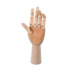 Модель руки Vista-Artista с подвижными пальцами, 30 см, левая, деревянная