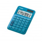 Калькулятор Casio MS-20UC-BU-S-EC бирюзовый, 12 разряд., настольный, 105х150х23