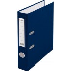 Папка-регистратор 50мм Lamark синяя, с карманом, метал.окант