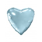 Шар воздушный Agura Сердце нежно-голубое, 19''/46см.