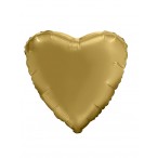 Шар воздушный Agura Сердце.Мистик золотой, 19''/46см.