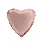 Шар воздушный Agura Сердце.Мистик розовое золото, 19''/46см.