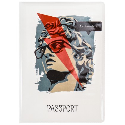 Обложка д/паспорта Миленд Cкульптура пвх