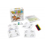 Игра настольная Эврикус Тигрята с карандашами кубики, блокноты, карандаши, (6+)