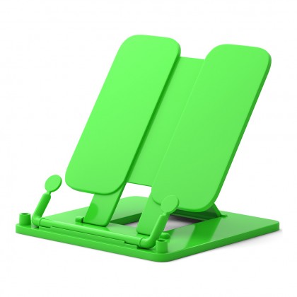 Подставка д/книг Erich Krause Neon Solid зеленая, пластиковая