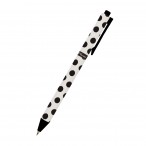Ручка  автоматическая Bruno Visconti ArtClick.Black polka dots шариковая, синяя, 0,5мм.