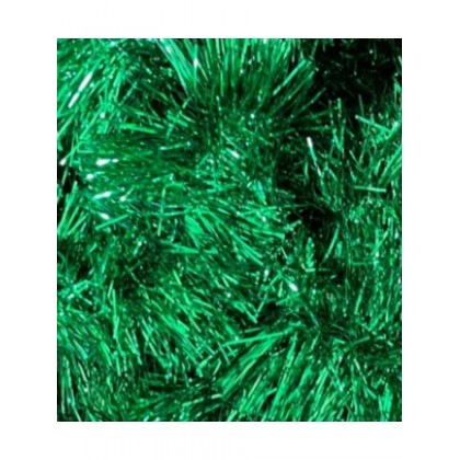 Мишура Миленд Новогодняя зелёная, 2м., диаметр 10 см.