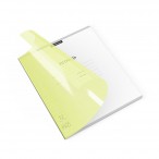 Тетрадь А5 12л. линия Erich Krause Классика Cover Prо Neon.Желтая пластиковая обложка