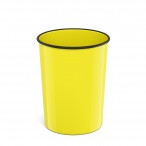 Корзина д/бумаг ERICH KRAUSE Neon Solid 13,5л., желтая, пластик