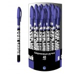 Ручка шариковая CENTRUM Я-офигенный синяя, 0,7мм., корпус Soft touch, тубус