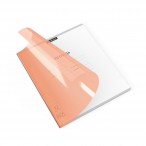 Тетрадь А5 12л. линия Erich Krause Классика Cover Prо Neon.Оранжевый пластиковая обложка