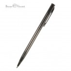 Ручка шариковая Bruno Visconti Palermo синяя, 0.7мм., автомат., вороненая сталь, мет. корпус