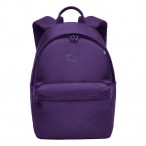 Рюкзак школьный Grizzly RXL-424-1 фиолетовый, 1отд., карманы, 25х34,5х12